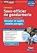 Concours sous-officier de gendarmerie cat B annales et sujets inedits (Admis fonction pub entraine) (French Edition) by COLLECTIF