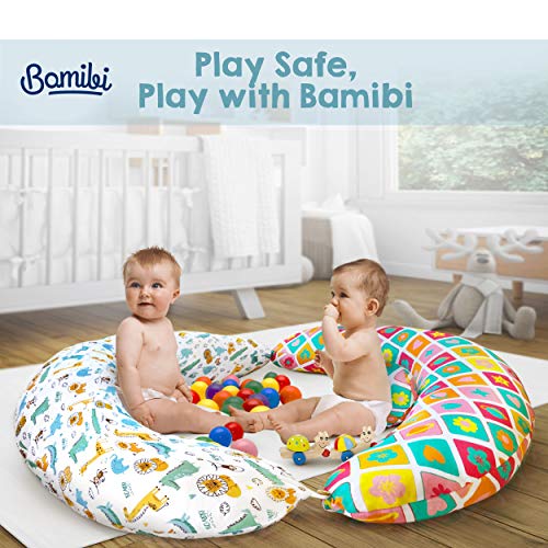 Bamibi Nursing Pillow and Positioner MultiUse Breastfeeding Pillow for Baby and Body Pillow