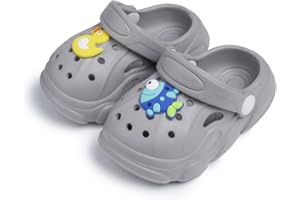 Casazoe Toddler Garden Clogs Boys Girls Cute Water Sandals Kids Slip on Beach Shoes Lightweight Indoor Outdoor Play Shoes Children Comfort Slippers Slides
