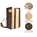 Refillable Handmade Traveler's Notebook, Leather Travel Journal Notebook Vintage Notebook for Men & Women, Perfect for Writing, Gifts, Travelers, Small Size 5.3