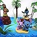 Stitch Deluxe Birthday Cake Topper with Decorative Themed Accessories (Unique Design)