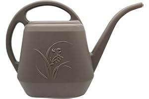 VKPLITE Watering Can for Indoor Outdoor Plant Plants Garden - 1/2 Gallon - Coffee Color