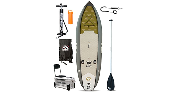 Aqua Marina Drift Pesca Specialist Sup Inflable Stand Up Paddle Board M (10 en/3 m)
