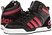 adidas Men's Shoe's Raleigh 9TIS Mid Basketball, Black/Toro/Black, (10 M US)