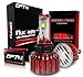 OPT7 Std Kit 6K Cool White FluxBeam 5202 LED Headlight w/Clear ARC-Lens Beam Bulbs-130w 11,000Lm CREE-2 Yr Warranty