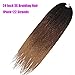 Geyashi Hair 24 Inch 1Pack/Lot 100G/Pack Honey Blonde 3S Senegalese Twist Box Braids Crochet Pre Looped High Temperature Fiber Brading Hair Extentions Ombre Crochet Box Braids(1B/4/27)