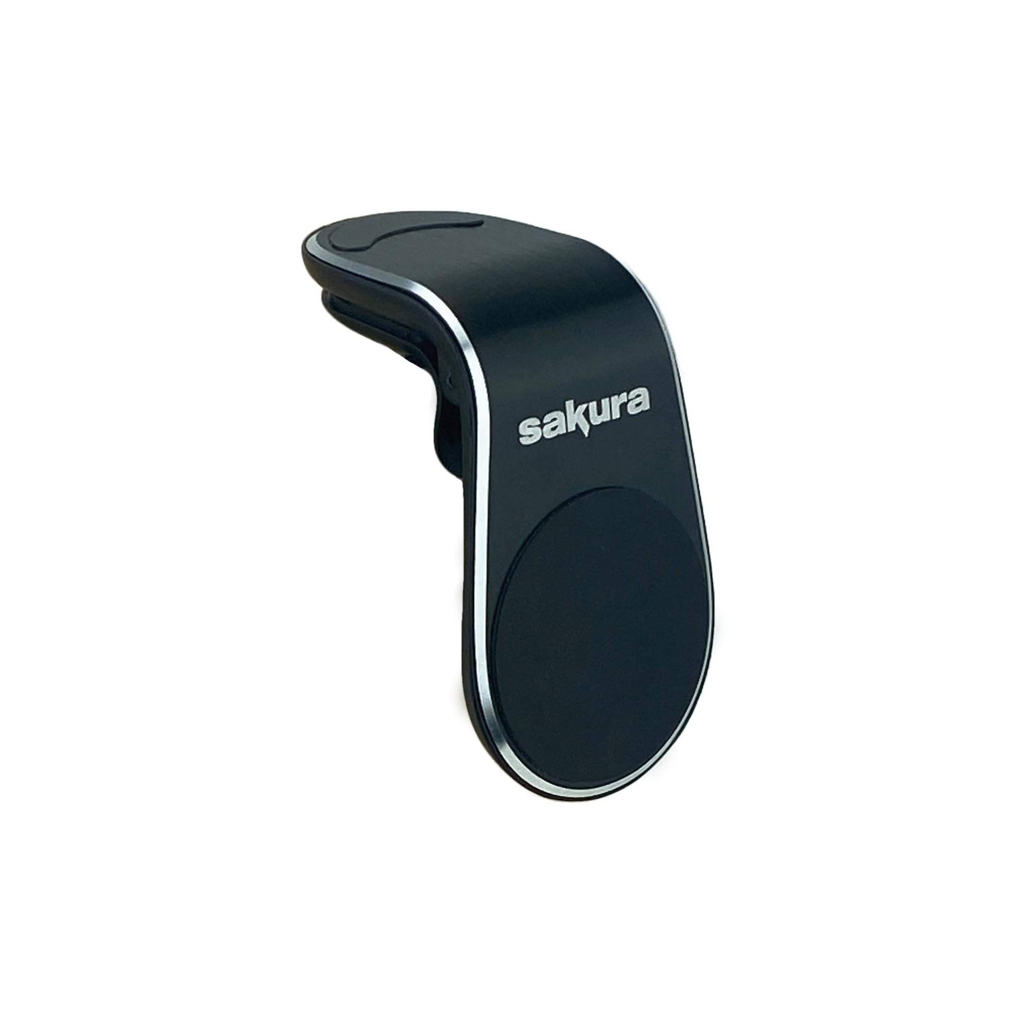 Sakura Magnetic Air Vent Mount for Mobile Phones SS5447 - Fits Devices up to 9cm x 16.5cm - Includes Magnet and Protective Silicon Pads