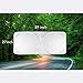 Sojoy 2 Sided Car Sunshade & Window Sun Shield. Excellent UV Reflector, Keeps You Cool with a Pristine Interior - Easy to Use