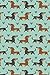 Dachshund Journal: with MORE DACHSHUNDS INSIDE! This 6 x 9 inch Cute Dachshund Notebook / Dachshund by Peekaboo Pets Notebooks, Notebooks
