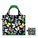 LOQI Wild Butterflies Reusable Shopping Bag, Multicolor