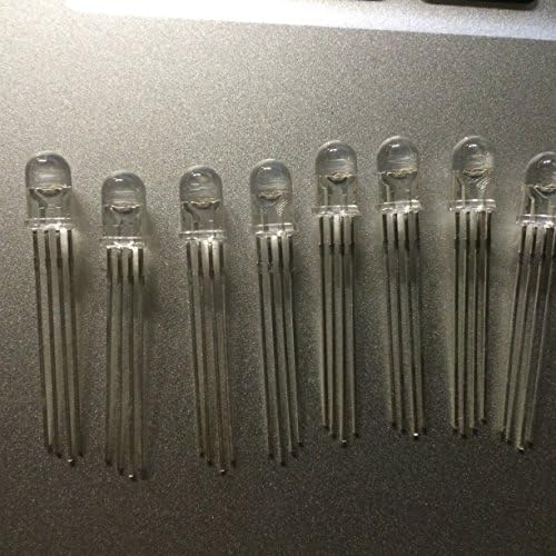 LED RGB 5MM 4 Pin Clear Common Anode LAMP 25PC