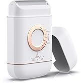 Bella Ciao Cordless Foil Shaver & Electric Bikini Trimmer for Women and Men, Portable Battery-Powered Electric Razor with Floating Foil, Pop-Up Detail Trimmer, Protective Cap & Cleaning Brush