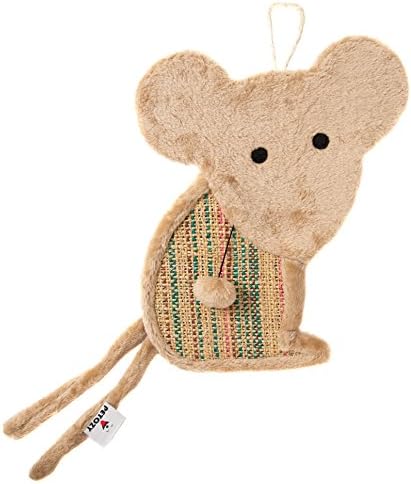 Petozy Sisal Cat Scratcher - Cat Scratching Pad Post Toy Combo/Alternative - Modern Design Cat Toys - All Natural Materials - Pleasurable Scratching Surface - Hang On the Wall or Leave On the Floor