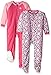 Gerber Toddler Girls 2 Pack Blanket Sleeper, Puppies, 4T