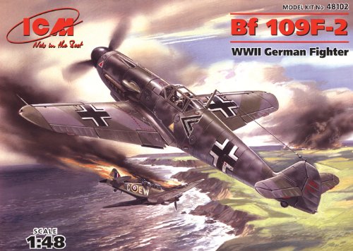 ICM Models Bf 109F-2 German Fighter Building Kit