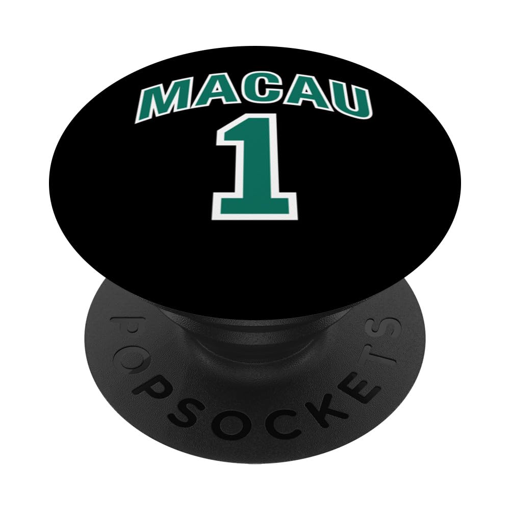 Macau Flag One PopSockets Swappable PopGrip