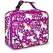 LONECONE Kids' Insulated Lunch Box - Cute Patterns for Boys and Girls, Mary the Unicorn, Standard with Buckle