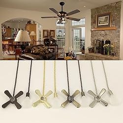 EIFHYT Ceiling Fan Pull Chain with Decorative 2 Pcs