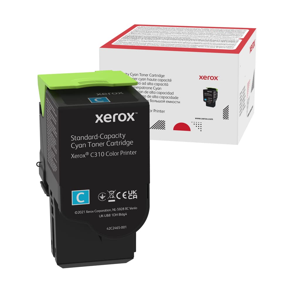 Xerox Genuine C310 / C315 Cyan Standard Capacity Toner Cartridge (2,000 pages) -006R04357