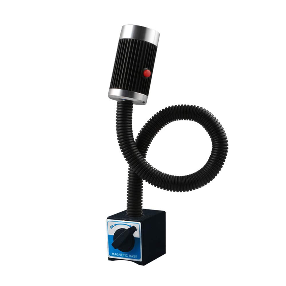 CNC Magnetic Work Light Waterproof Industrial Machine Lights 220V with 24" Gooseneck Lamp (9)