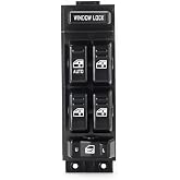 15062650 Driver Side Master Power Window Switch 00-02 Chevy Silverado Tahoe | Chevy Suburban Avalanche GMC Sierra Yukon XL 1500 2500 3500, 2002 Cadillac escalade, Door Lock Window Switch Control,15720127