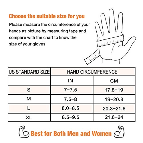 image for isnowood Weight Lifting Gloves - Padded Anti-Slip Silica Gel Grip, Gym