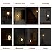 SOAIY 4PCS Dimmable Battery Powered Stick-on LED Tap Closet Lights with Touch-Activated Sensor, Touch Detected Night Light for Under Cabinet, Car, Storage Room, Utility Room
