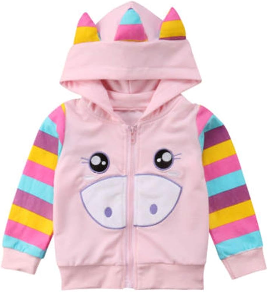 Freeze Girls' My Little Unicorn Rainbow Dash Hoodie
