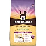 Hill's Ideal Balance Slim and Healthy Indoor Natural Chicken and Peas Recipe Adult Cat Food, 6 lb