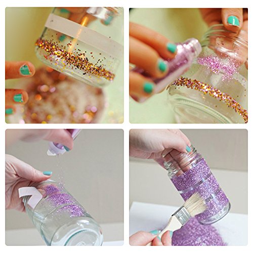 image for SIQUK 4 Rolls Double Sided Tape Strong Adhesive Sewing Tape with 1pc M