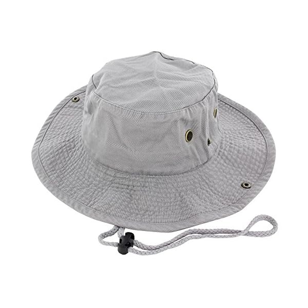 GrayUS-SellerCotton-Hat-Boonie-Bucket-Cap-Summer-Men-Women