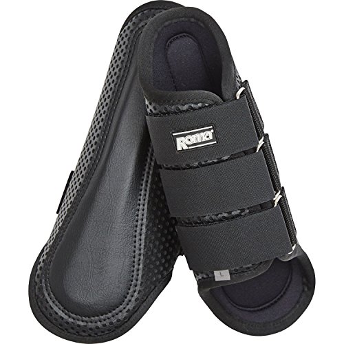 Roma Air Flow Shock Absorber Splint Brushing Boot Cob Black