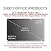 SIKKIY 24 Inch (Diagonally Measured) Computer Privacy Screen Filter – [16:9 Aspect Ratio] – for Widescreen Computer Monitor – Anti-Glare – Anti-Scratch Protector Film for Data confidentialitythumb 2
