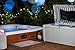 Keter Sumatra 135 Gallon Resin Large Deck Box with Included Suspensions Basket for Towels, Storage Net, Drainage Holes - Perfect for Storing Pool Toys and Accessories
