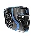 Sanabul Essential Boxing Headgear for Men & Women, Muay Thai MMA Headgear with Protective Padding, Full Face Coverage for Sparring Training, Blue, L/XL
