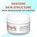 Delfogo Rx Neck and Chest V-Covery Cream, Neck Firming and Tightening with Squalane and Peptides, Hyaluronic Acid for Skin Tightening, 1.75 oz (50g) - SkinPro