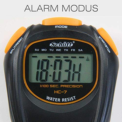 SCHÜTT Stopwatch HC-7 met fluitje - digitale stopwatch met groot display en goed drukpunt | hobby | sport | vrije tijd… - Image 7