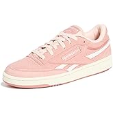 Reebok Women's Club C Revenge Sneaker, Pink Clay/Pink Clay/Chalk, Size 9