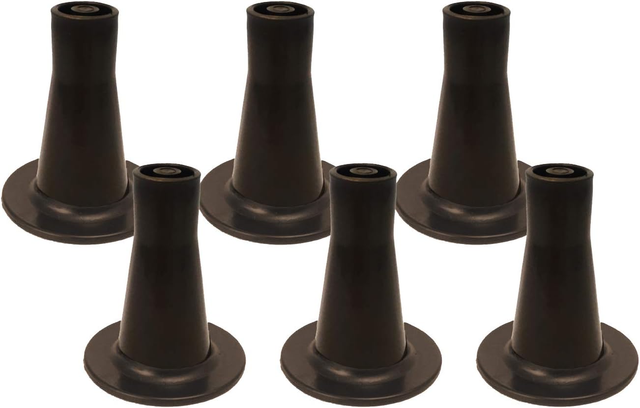  Bed Frame Feet Replacement Tall Sturdy Cone Shaped Legs Protect
