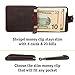 Shvigel Slim Wallet Credit Card Holder - Leather Blocking Minimalist Men's Wallet (old wallet brown)