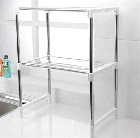 YJLGRYF Estante de Baño Multifuncional Horno de microondas Estante ...