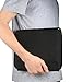 EasyAcc JHUN Travel Cable Organizer with Laptop Sleeve Bag for Tablets, Ipad and Laptops, 10.1-Inch, Black