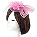 Acecharming Women's Wedding Cocktail Party Derby Fascinators Hat with Hairclip