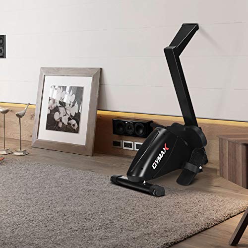 image for Goplus Magnetic Rowing Machine, Foldable Rower with 10-Level Tension R
