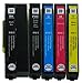 Genuine Epson 410 Initial Ink Cartridge 5 Pack for Expression Premium XP-530 XP-630 XP-635 XP-830 Printer