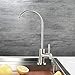 KES RO Water Filter Faucet Kitchen Bar Sink 304 Stainless Steel Drinking Water Faucet Brushed Nickel, Z501A