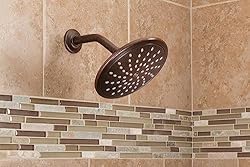 Moen 8-Inch Fixed Single Function Brushed Nickel