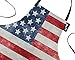 Bang Tidy Clothing Apron USA Flag Cooking Aprons for Independence Day - Stars and Stripes 4th July Memorial Day Labor Day