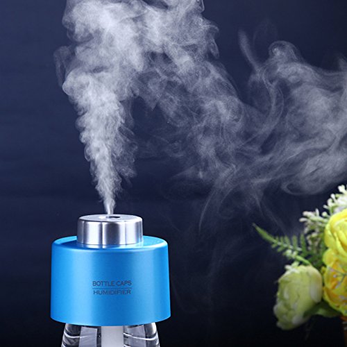 Essential Oil Diffuser Humidifier Aromabottle Usb 5v 1.5w Ultrasonic Mist Maker Foger Air Nebulizer Aroma Diffuser Aromatherapy (White)