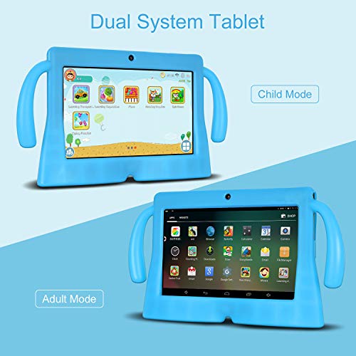 Xgody 7 Inch HD Android Kids Tablet for Kids Quad Core Android 8.1 1GB
